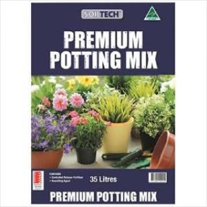 Gb Soiltech Premium Potting Mix 35litre