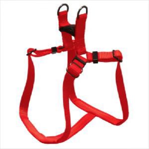 Pl Es Padded Harness Red Medium