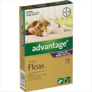 Bayer Advantage Cat 4kgs + Large 4 Pack