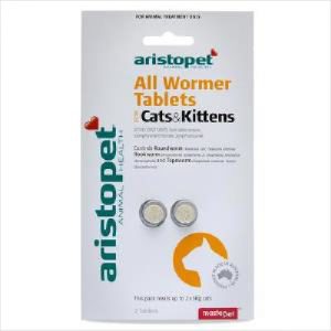 Ari Allwormer Cat/kit 2pk