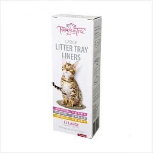 T&t Litter Liners Large 15pk