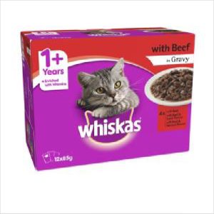 Mars Whiskas With Beef In Gravy 12x85g