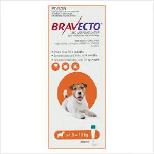 Bravecto Spot On Dog Small 4.5-10kg