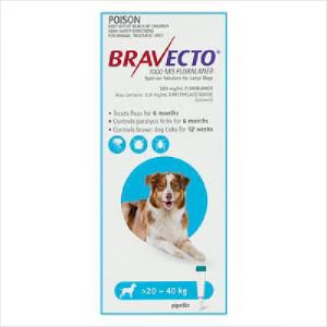 Bravecto Spot On Dog Large 20-40kg