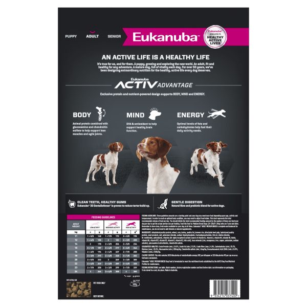 Euk Dog Adult Medium Breed 15kg