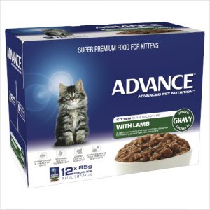 Advance Kitten Lamb Gravy 12x 85g Multi