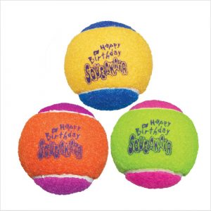 Kong Dog Airdog Squeak Birthday Ball